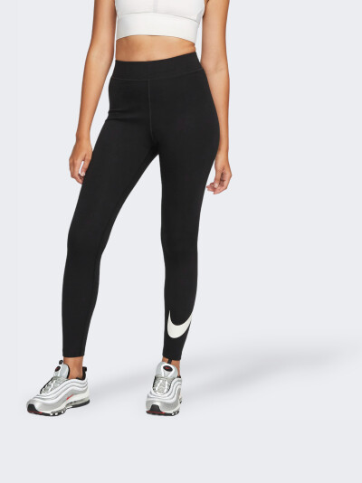 Лосини Nike W NSW NK CLSC GX HR TGHT SWSH - 167159, фото 1 - інтернет-магазин MEGASPORT