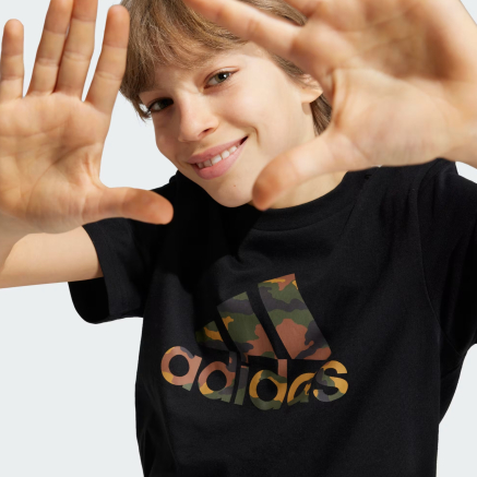 Футболка Adidas дитяча Camo Graphic Tee - 167249, фото 4 - інтернет-магазин MEGASPORT