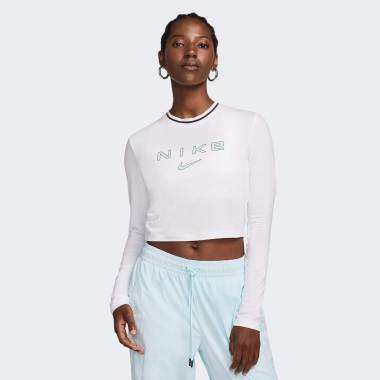 Футболка Nike W NSW LS SLIM CRP TEE OC - 167316, фото 1 - интернет-магазин MEGASPORT