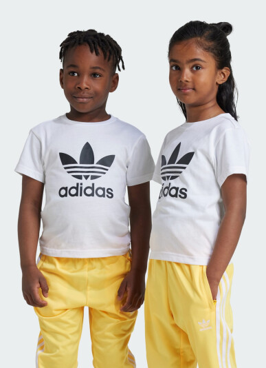 Футболка Adidas Originals детская TREFOIL TEE - 167373, фото 1 - интернет-магазин MEGASPORT