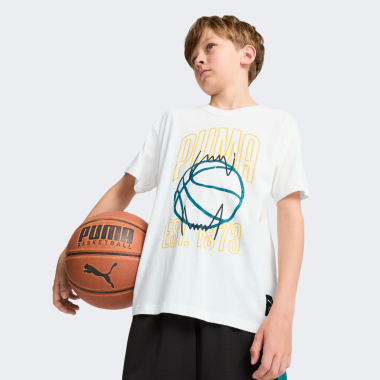 Футболки Puma детская BASKETBALL WINNING SHOT TEE B - 167508, фото 1 - интернет-магазин MEGASPORT