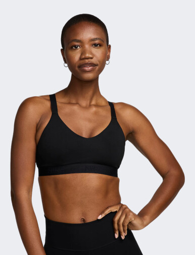 Топ Nike W NK DF INDY MED SPT BRA - 167617, фото 1 - интернет-магазин MEGASPORT