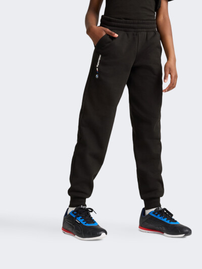 Спортивные штаны Puma детские BMW MMS KIDS ESS PANTS, FLEECE - 167699, фото 1 - интернет-магазин MEGASPORT