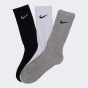 Шкарпетки Nike Unisex Cushion Crew Training Sock (3 Pair), фото 1 - інтернет магазин MEGASPORT