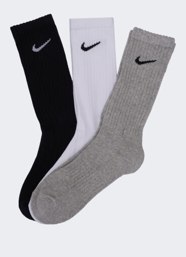 Носки Nike Unisex Cushion Crew Training Sock (3 Pair) - 95031, фото 1 - интернет-магазин MEGASPORT