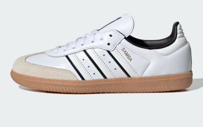 Кеды Adidas Originals детские SAMBA OG J - 167792, фото 1 - интернет-магазин MEGASPORT