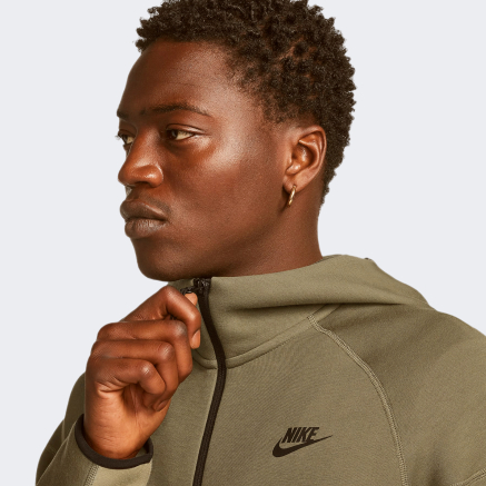 Кофта Nike M NK TCH FLC FZ WR HOODIE - 164203, фото 4 - інтернет-магазин MEGASPORT