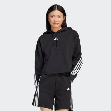 Кофта Adidas W FI 3S OH HD - 167755, фото 1 - интернет-магазин MEGASPORT