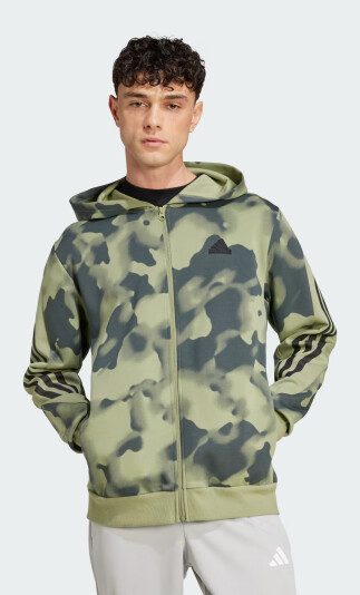 Кофта Adidas M FI 3S FZ AOP - 167766, фото 1 - інтернет-магазин MEGASPORT