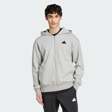 Кофта Adidas M FI DBLKNT FZ - 167854, фото 1 - интернет-магазин MEGASPORT