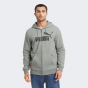 Кофта Puma Ess Big Logo Fz Hoodie Fl, фото 1 - інтернет магазин MEGASPORT