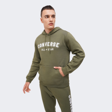 Кофти Converse STANDARD FIT ALL STAR CENTER FRONT HOODIE BB - 167325, фото 1 - інтернет-магазин MEGASPORT