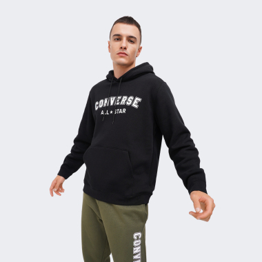 Кофти Converse STANDARD FIT ALL STAR CENTER FRONT HOODIE BB - 167324, фото 1 - інтернет-магазин MEGASPORT