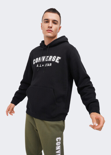 Кофта Converse STANDARD FIT ALL STAR CENTER FRONT HOODIE BB 167324 купити в MEGASPORT, фото 1 Кофта Converse STANDARD FIT ALL STAR CENTER FRONT HOODIE BB - 167324, фото 1 - інтернет-магазин MEGASPORT