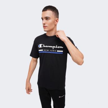 Футболки Champion crewneck t-shirt - 167424, фото 1 - интернет-магазин MEGASPORT