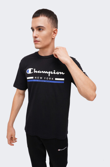 Футболка Champion crewneck t-shirt - 167424, фото 1 - интернет-магазин MEGASPORT