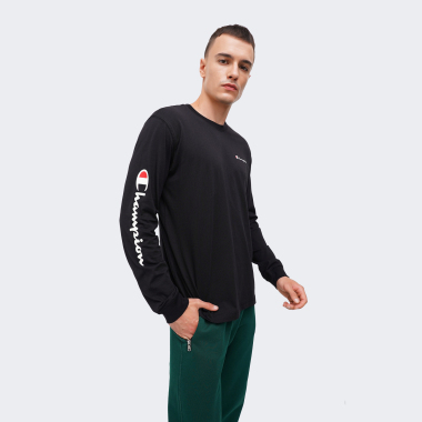 Футболки Champion crewneck long sleeve t-shirt - 167434, фото 1 - інтернет-магазин MEGASPORT