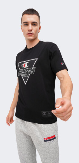 Футболка Champion crewneck t-shirt - 167445, фото 1 - интернет-магазин MEGASPORT