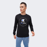 long sleeve crewneck t-shirt - 167425, фото 1 - інтернет-магазин MEGASPORT