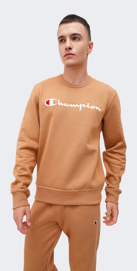 Кофта Champion crewneck sweatshirt - 167428, фото 1 - интернет-магазин MEGASPORT