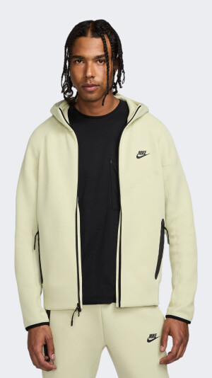 Кофта Nike M NK TCH FLC FZ WR HOODIE - 167969, фото 1 - интернет-магазин MEGASPORT