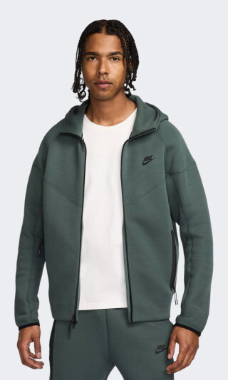 Кофта Nike M NK TCH FLC FZ WR HOODIE - 167968, фото 1 - интернет-магазин MEGASPORT