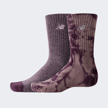 Шкарпетки New Balance Sock Lifestyle Tie Dye 2P - 167994, фото 1 - інтернет-магазин MEGASPORT