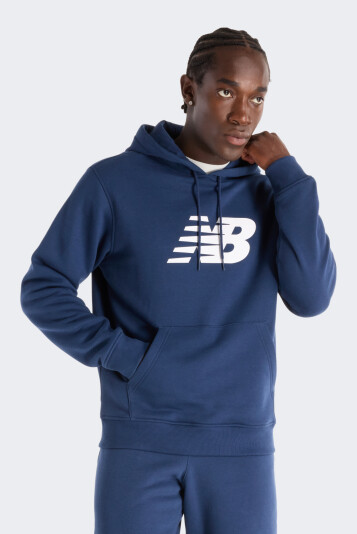 Кофта New Balance Hoodie Sport Core Brushed - 168020, фото 1 - интернет-магазин MEGASPORT