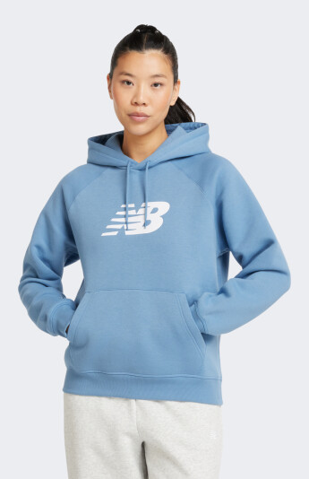 Кофта New Balance Hoodie Fleece Logo - 168028, фото 1 - інтернет-магазин MEGASPORT