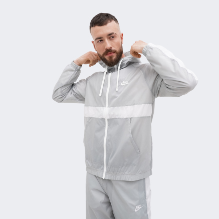 Спортивний костюм Nike M NK CLUB WVN HD TRK SUIT - 164180, фото 2 - інтернет-магазин MEGASPORT