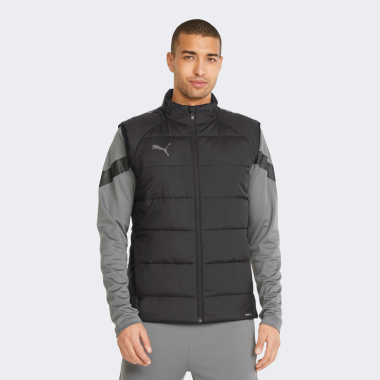 Куртки-жилеты Puma teamLIGA Vest Jacket - 168129, фото 1 - интернет-магазин MEGASPORT