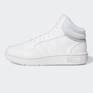 Кеди Adidas дитячі HOOPS 3.0 MID K - 168138, фото 1 - інтернет-магазин MEGASPORT