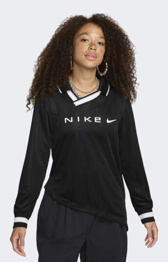 Футболка Nike W NSW CLLCTN DF JQRD LSJSY OTG - 168235, фото 1 - интернет-магазин MEGASPORT