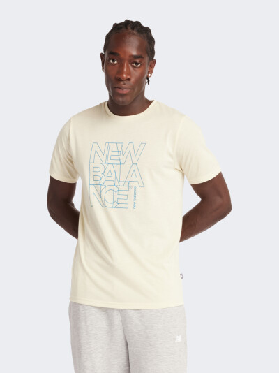 Футболка New Balance Tee Heathertech Gr 4 - 168266, фото 1 - інтернет-магазин MEGASPORT