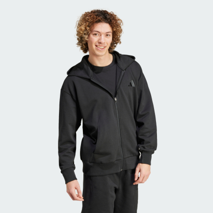 Кофта Adidas M A SZN FL FZ - 168287, фото 3 - інтернет-магазин MEGASPORT