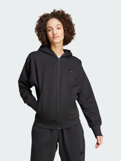 Кофта Adidas W ALL SZN FZ HD - 168292, фото 1 - інтернет-магазин MEGASPORT