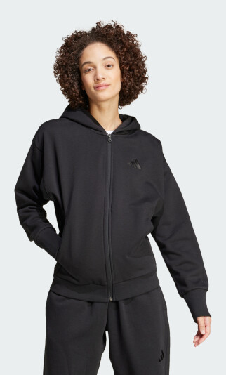 Кофта Adidas W ALL SZN FZ HD - 168292, фото 1 - інтернет-магазин MEGASPORT