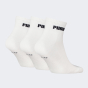 Шкарпетки Puma UNISEX NEW GENERATION CUSHIONED QUARTER 3P, фото 2 - інтернет магазин MEGASPORT