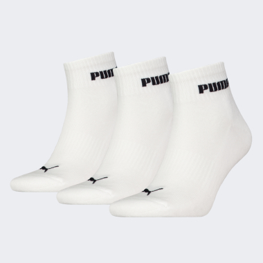 Носки Puma UNISEX NEW GENERATION CUSHIONED QUARTER 3P - 168382, фото 1 - интернет-магазин MEGASPORT