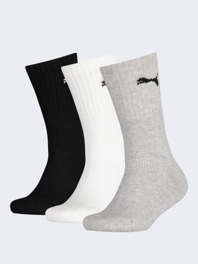 Шкарпетки Puma JUNIOR CREW SOCK 3P - 168380, фото 1 - інтернет-магазин MEGASPORT