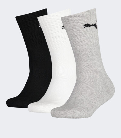 Шкарпетки Puma дитячі JUNIOR CREW SOCK 3P - 168380, фото 1 - інтернет-магазин MEGASPORT