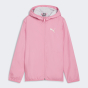 Вітровка Puma дитяча Fleece Line Windbreaker, фото 5 - інтернет магазин MEGASPORT