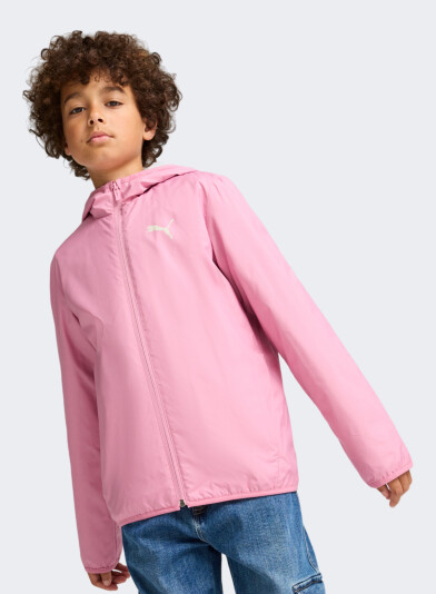 Вітровка Puma дитяча Fleece Line Windbreaker - 168377, фото 1 - інтернет-магазин MEGASPORT