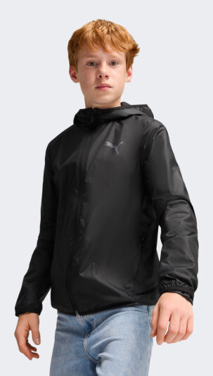 Вітровка Puma дитяча Fleece Line Windbreaker - 168376, фото 1 - інтернет-магазин MEGASPORT