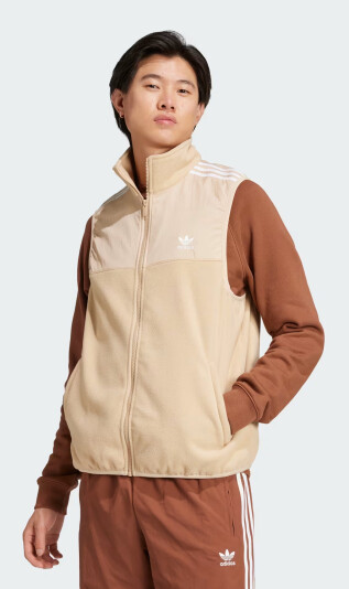 Куртка-жилет Adidas Originals Fleece vest - 168421, фото 1 - интернет-магазин MEGASPORT