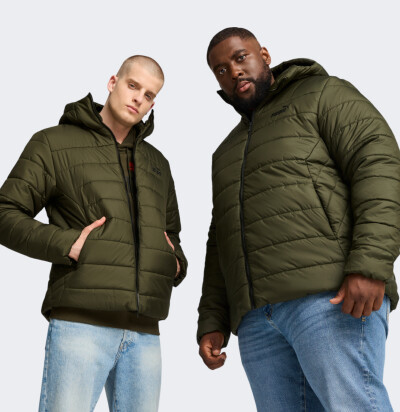 Куртка Puma ESS Hooded Padded Jacket - 168463, фото 1 - интернет-магазин MEGASPORT