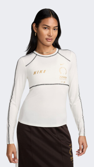 Футболка Nike W NSW LS TOP SW - 168502, фото 1 - інтернет-магазин MEGASPORT