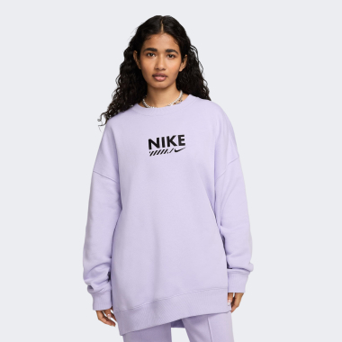 Кофты Nike W NSW FLC OS CREW GLS - 168504, фото 1 - интернет-магазин MEGASPORT