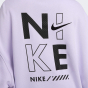 Кофта Nike W NSW FLC OS CREW GLS, фото 5 - інтернет магазин MEGASPORT