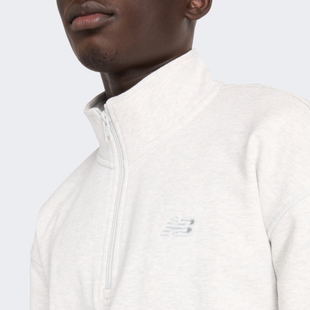 Кофта New Balance Hoodie Athletics Fleece 1/2 - 168546, фото 6 - интернет-магазин MEGASPORT